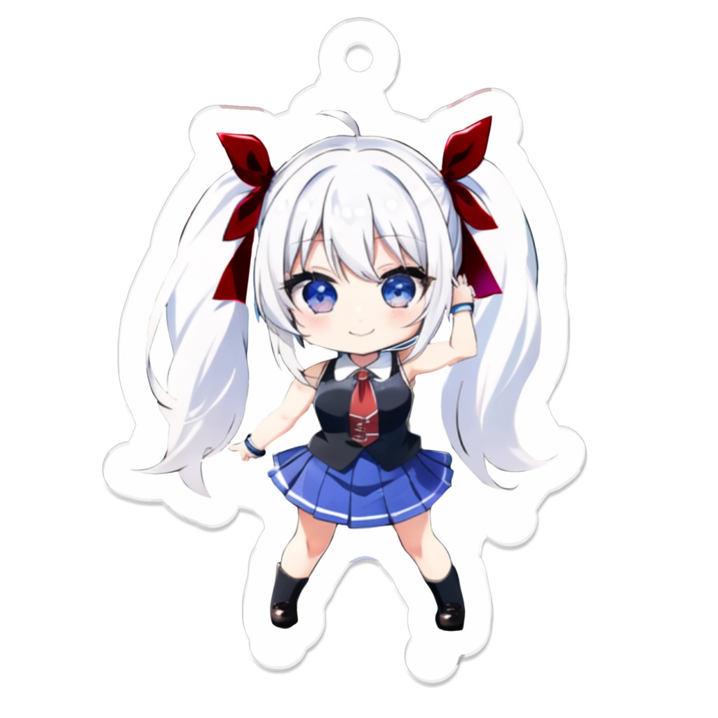 雪原瑠歌アクリルキーホルダーミニ