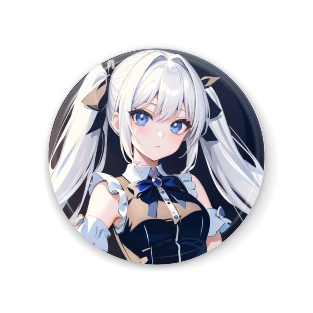 クール瑠歌さん缶ミラー