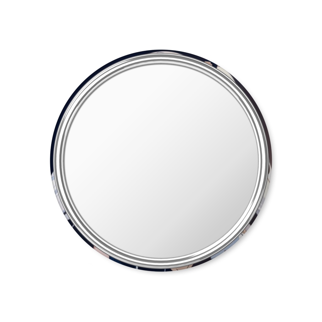 クール瑠歌さん缶ミラー