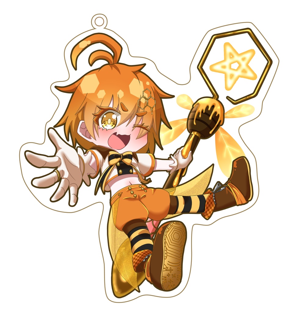 アクリルキーホルダー(ハニィア)