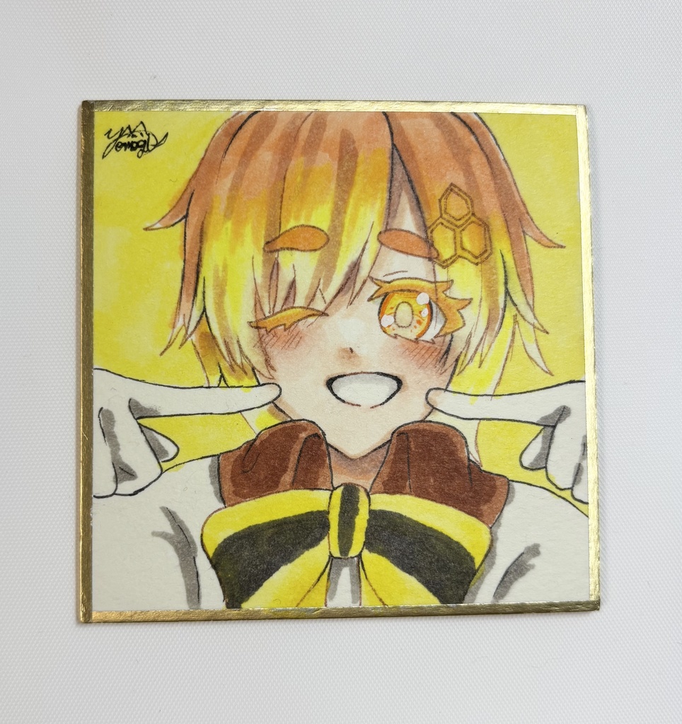 原画色紙 S(ハニィア)