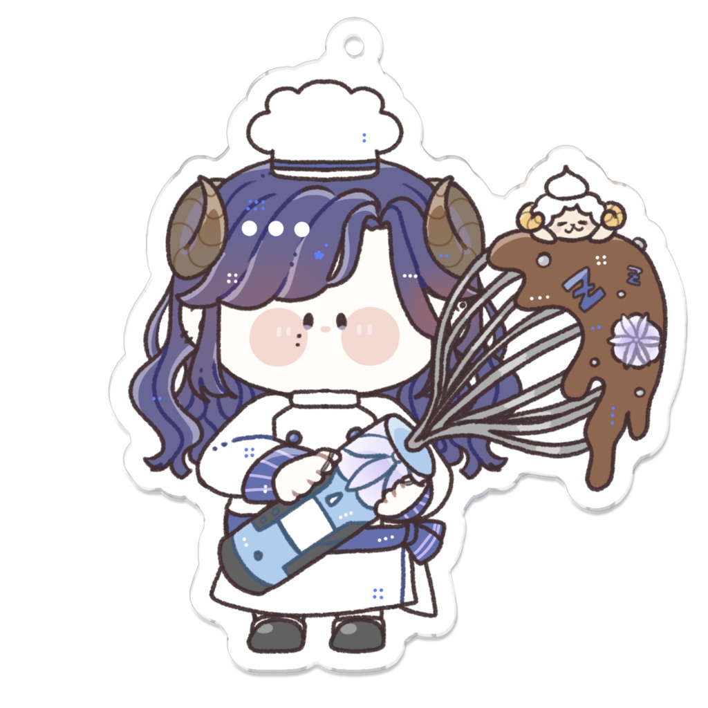 【常設】夢見めい SDアクリルキーホルダー(全3種)