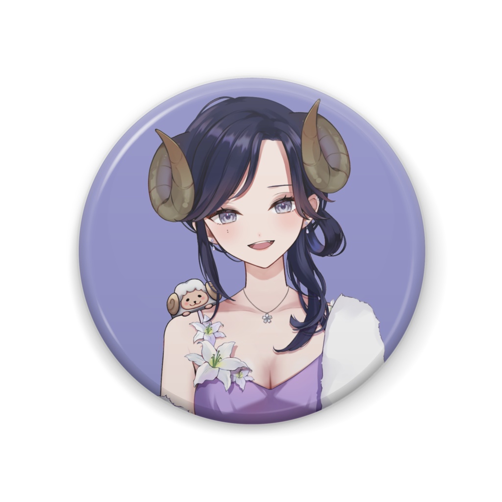 【常設】夢見めい 缶バッチ57㎜(全4種)