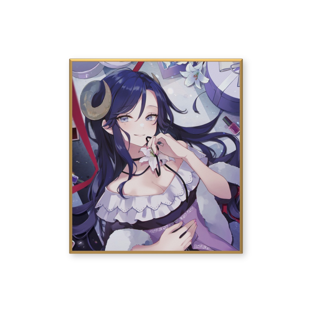 【期間限定】夢見めい 誕生日イラスト ミニ色紙