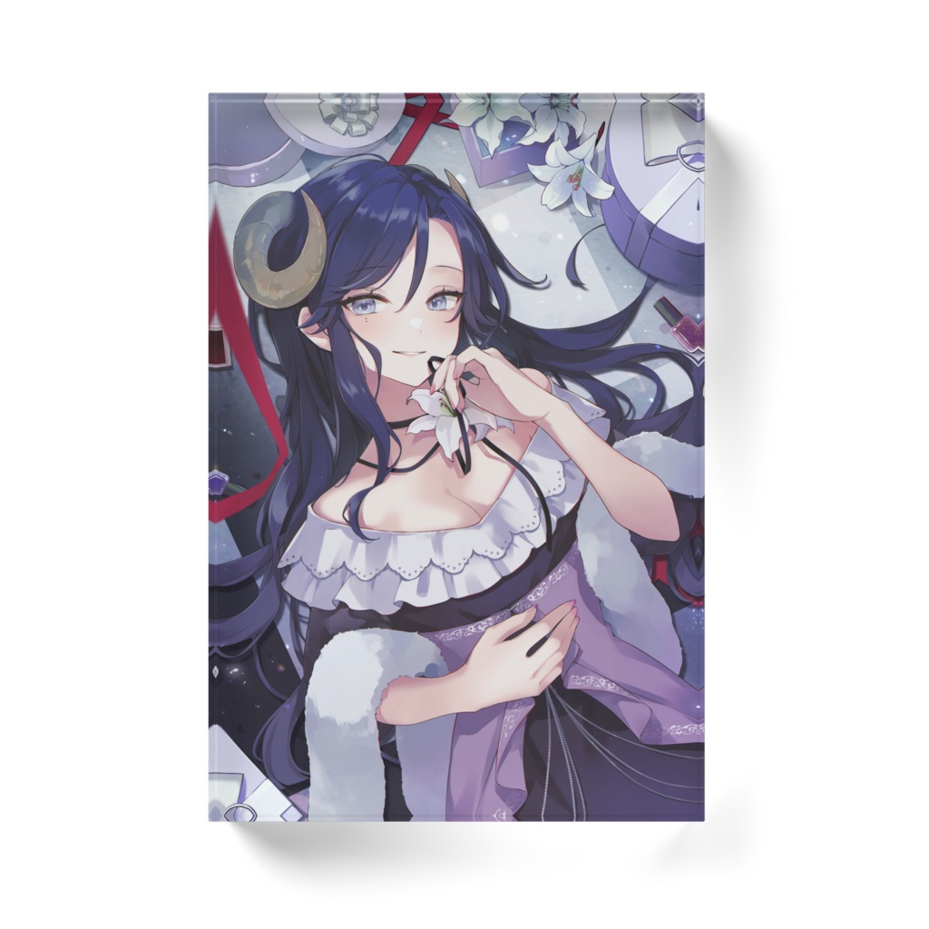 【期間限定】夢見めい 誕生日イラスト アクリルブロック