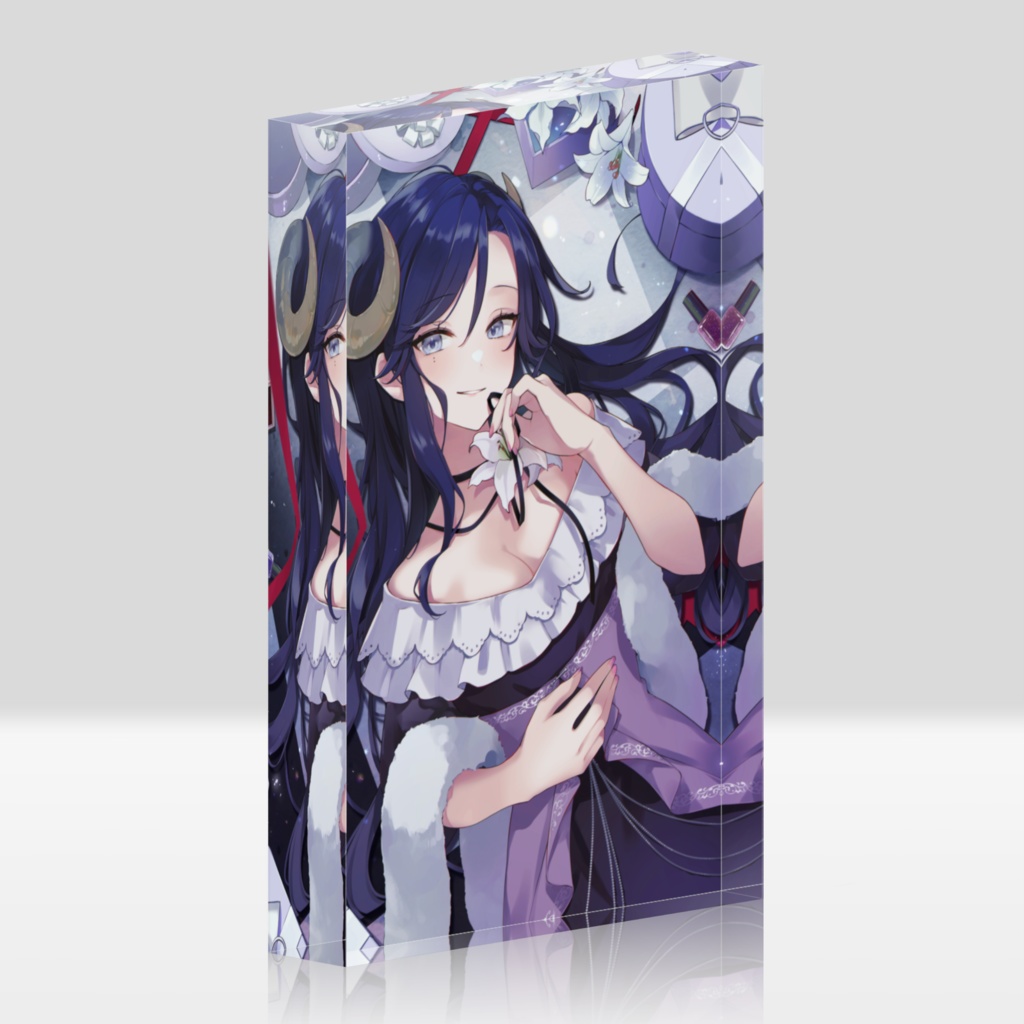 【期間限定】夢見めい 誕生日イラスト アクリルブロック