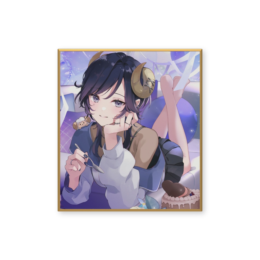 【期間限定】夢見めい2周年記念イラスト ミニ色紙