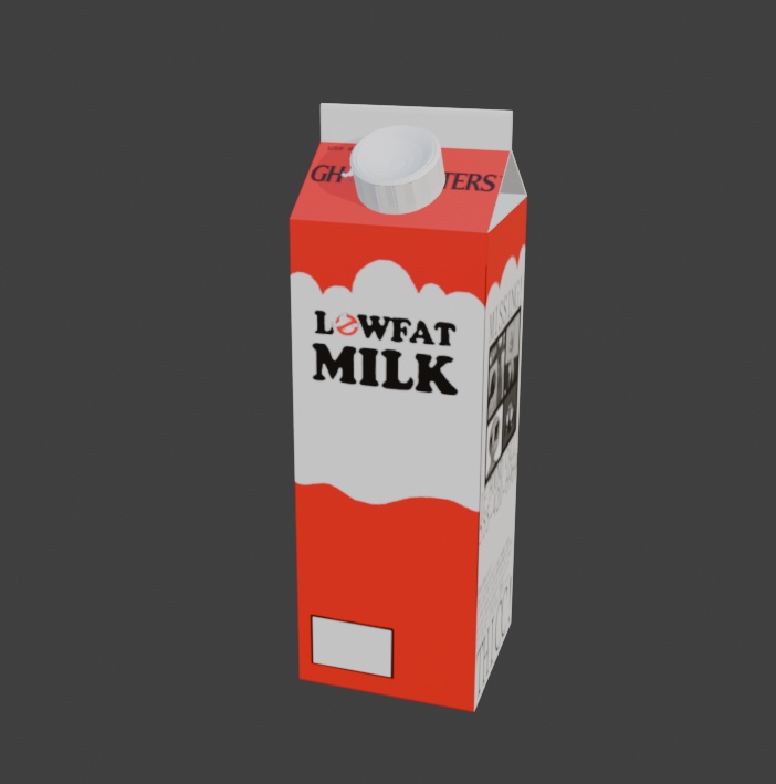 GhostBusters Milk carton!