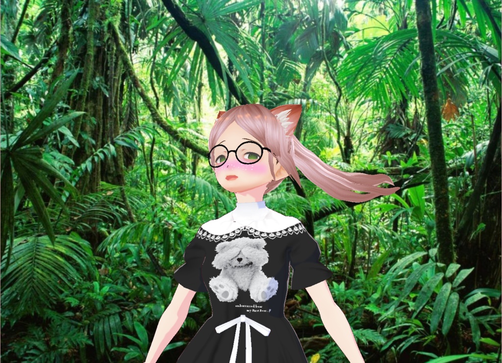 Trendy Blonde Hair Texture Vroid f-r-e-e!