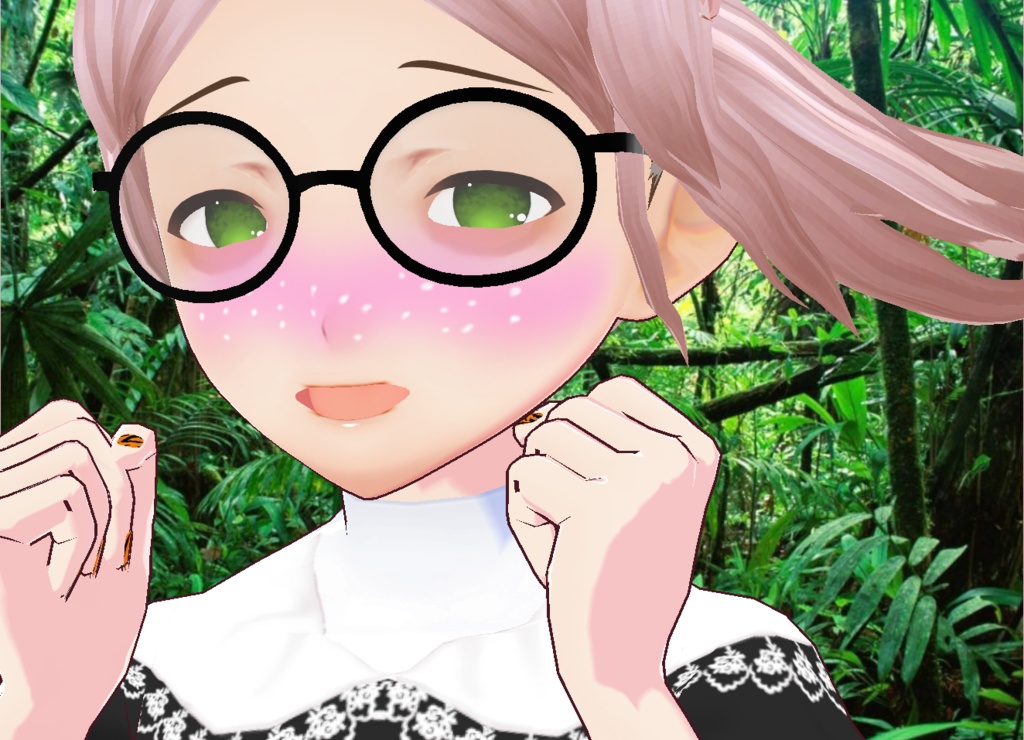 Trendy Blonde Hair Texture Vroid f-r-e-e!