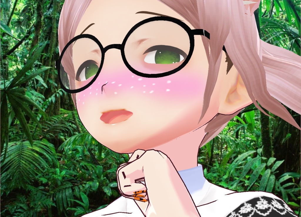 Trendy Blonde Hair Texture Vroid f-r-e-e!