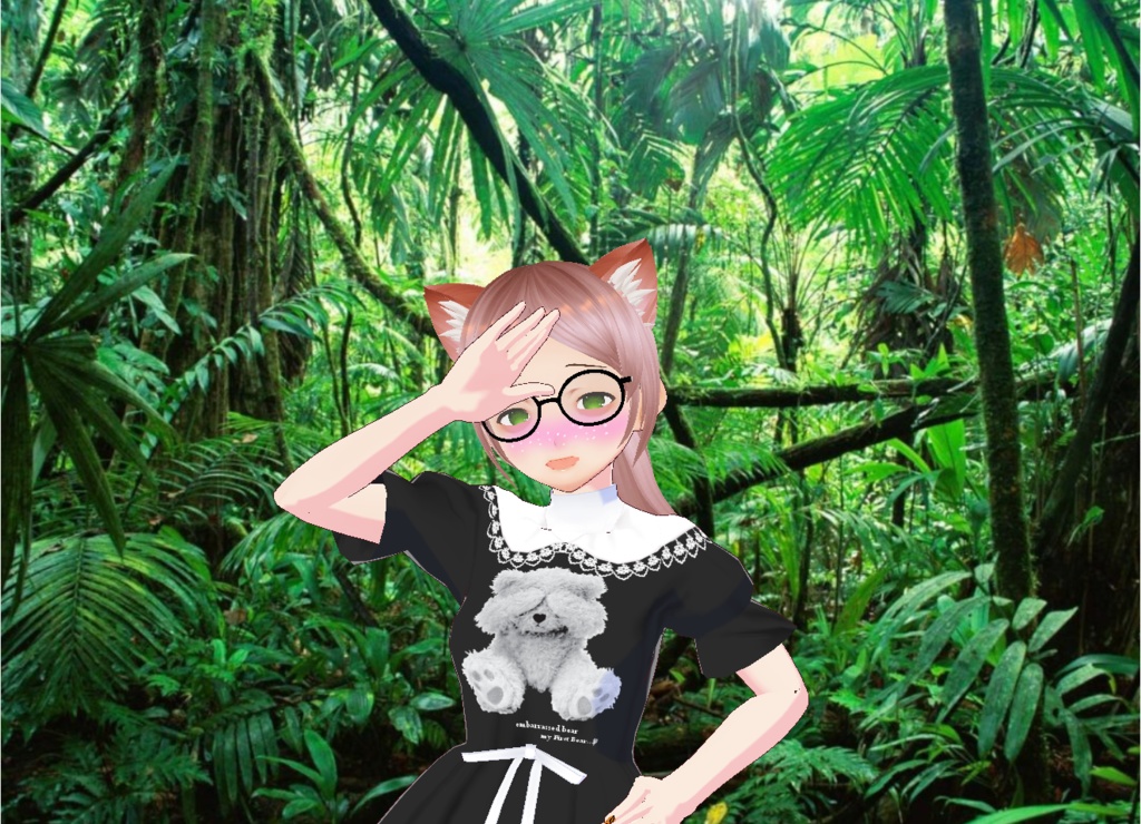 Trendy Blonde Hair Texture Vroid f-r-e-e!