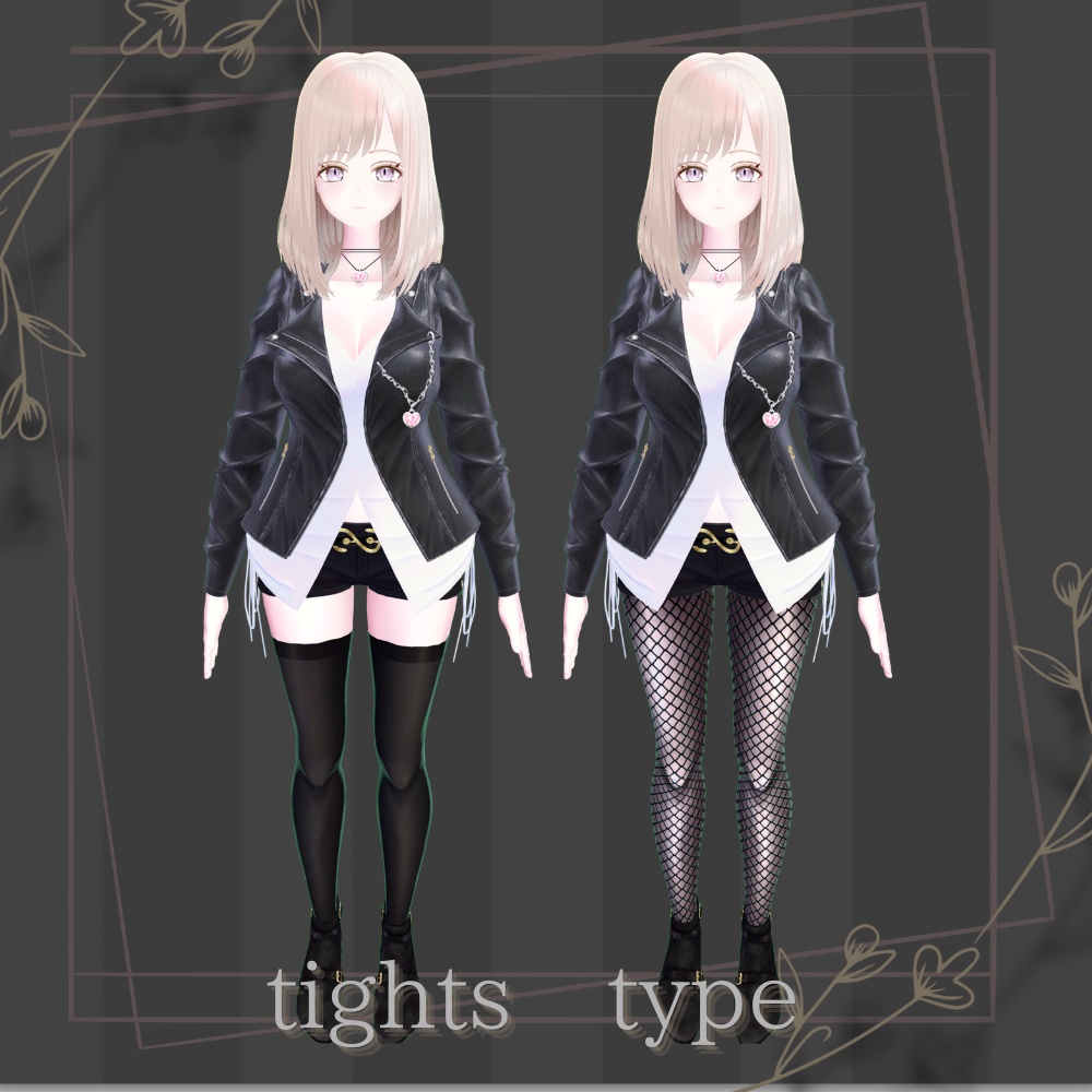 【無料】オリジナル3Dアバターモデル「サラ」