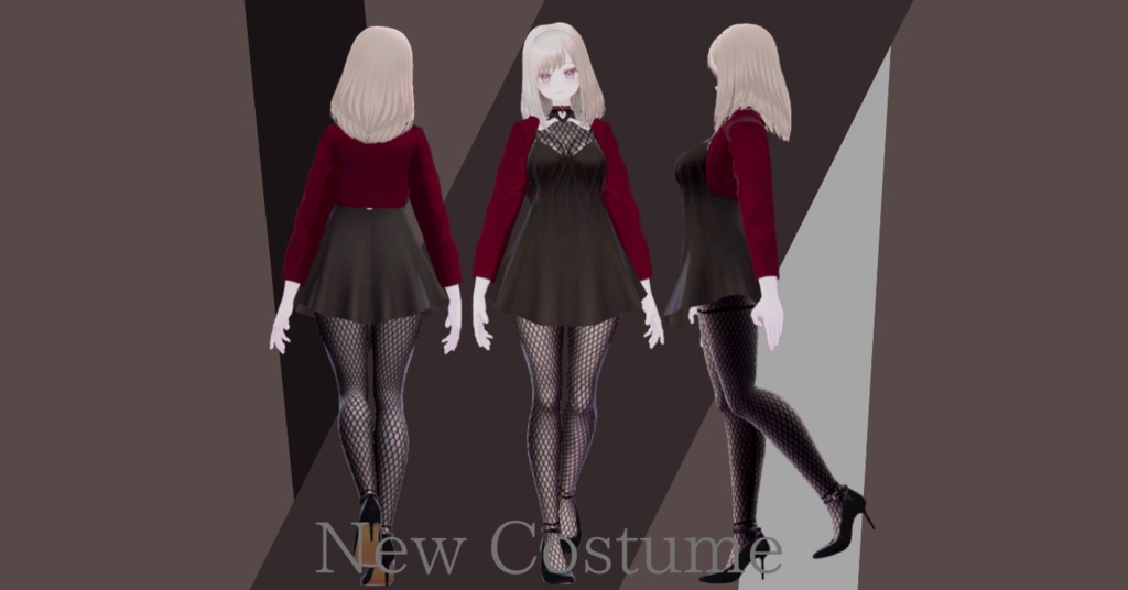 【無料】オリジナル3Dアバターモデル「サラ」