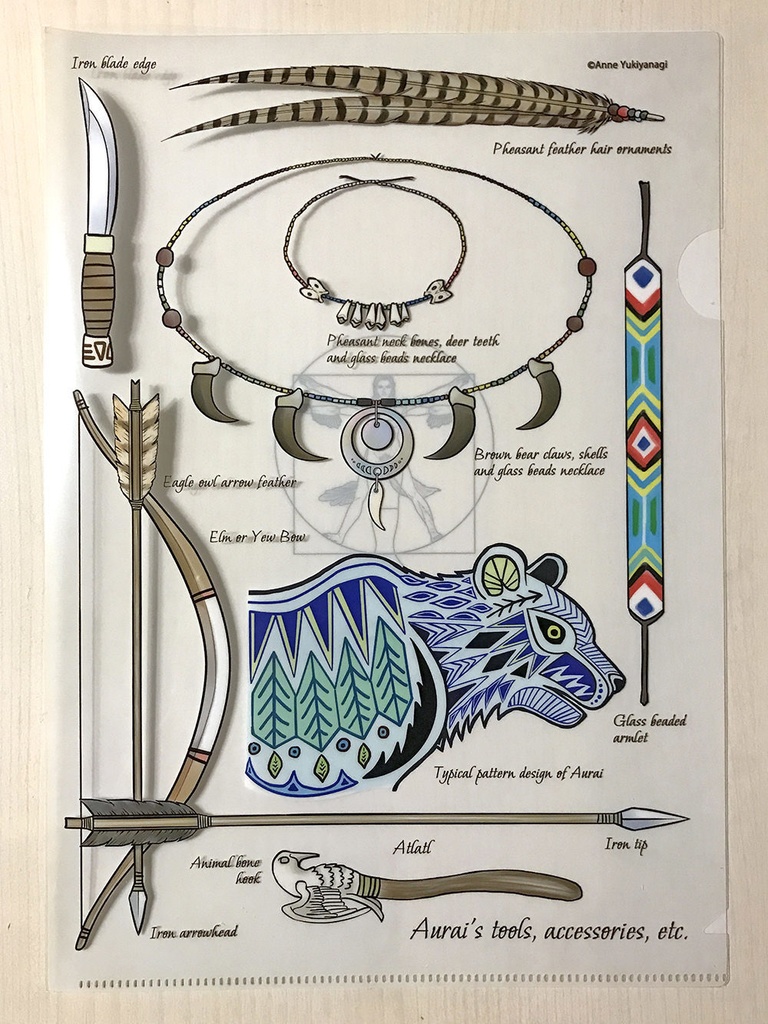 狩猟民族の文化 クリアファイル②