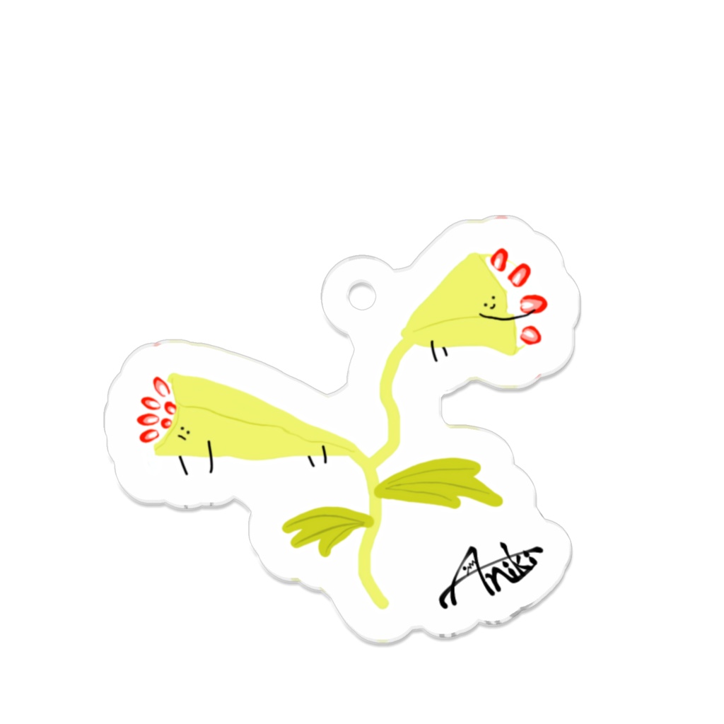 いちごクレープ草