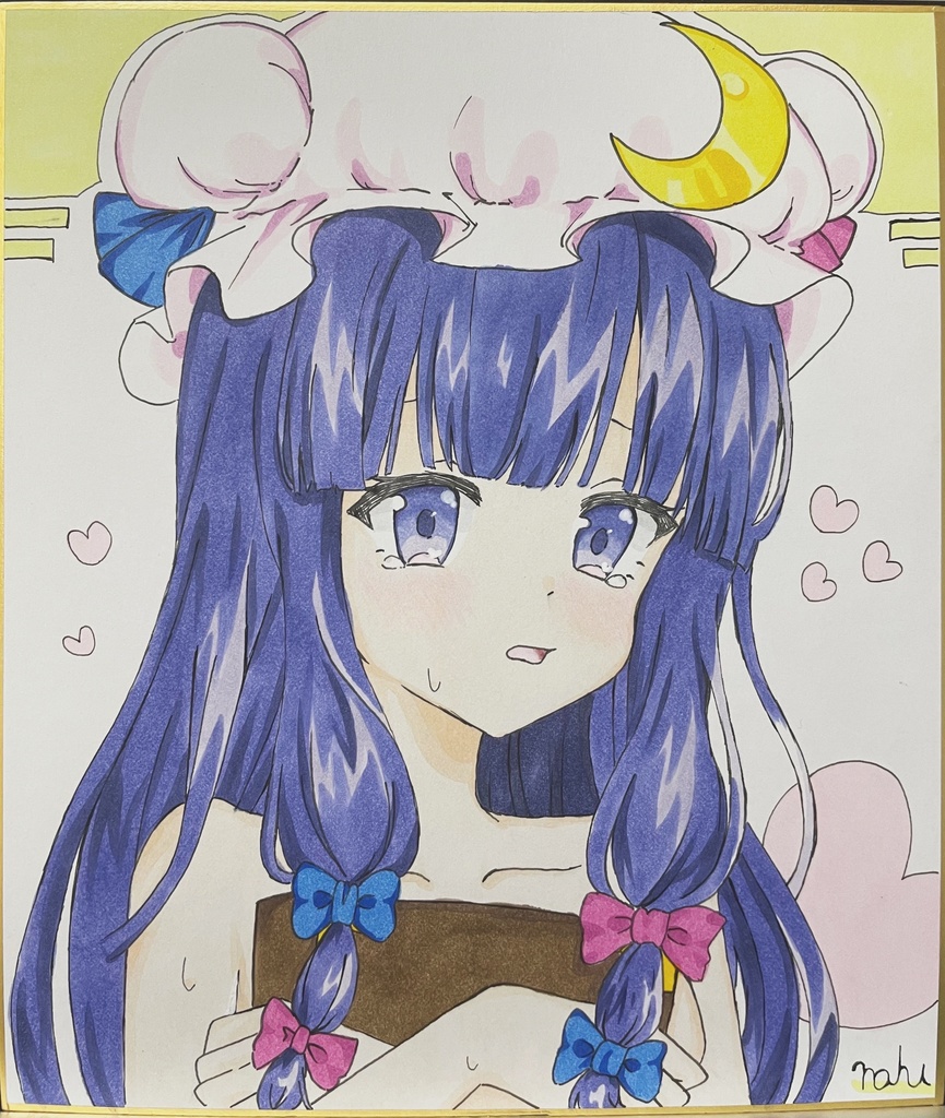 パチュリー･ノーレッジ【小色紙】