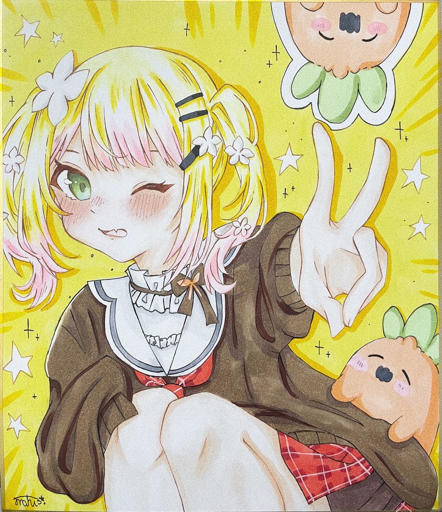 桃鈴ねね【小色紙】