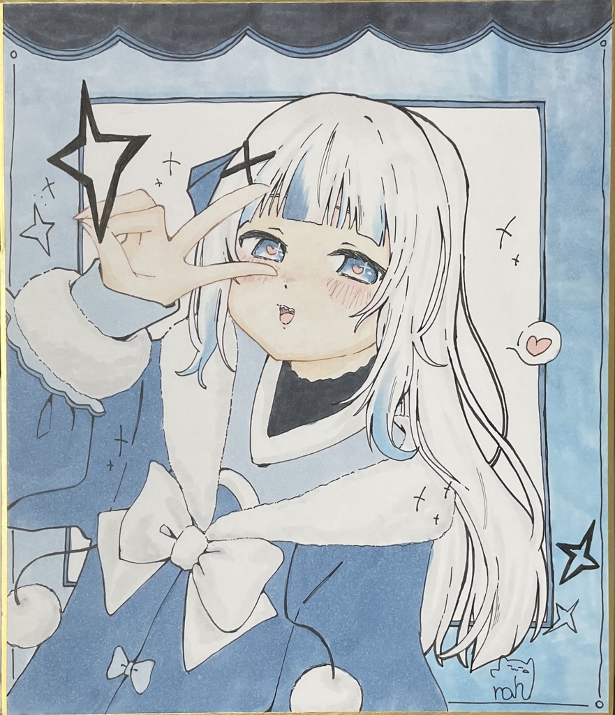 がうる・ぐら【小色紙】