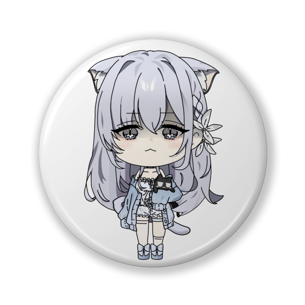 猫星 橘花　缶バッジ【ロ】