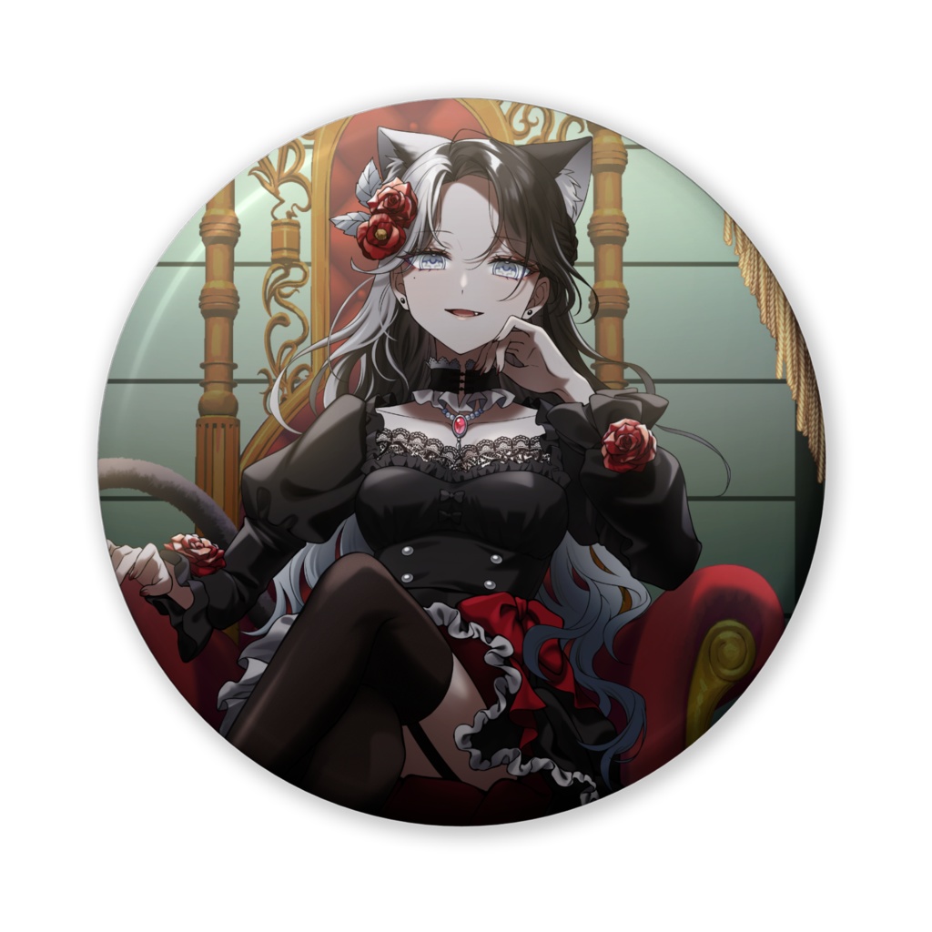 マダナイ 缶バッジ【ハ】-56mm