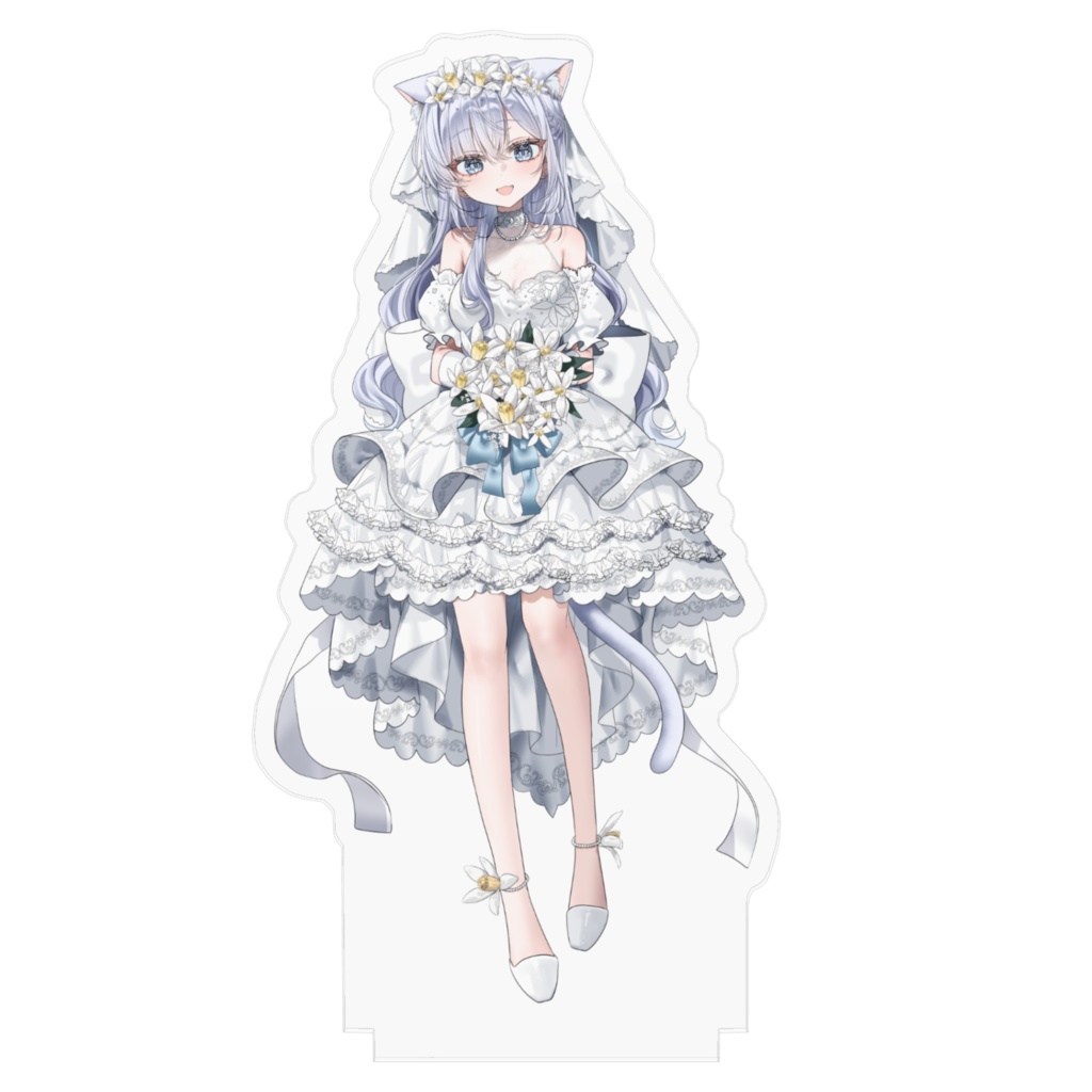 猫星橘花 ウェディング アクリルフィギュア