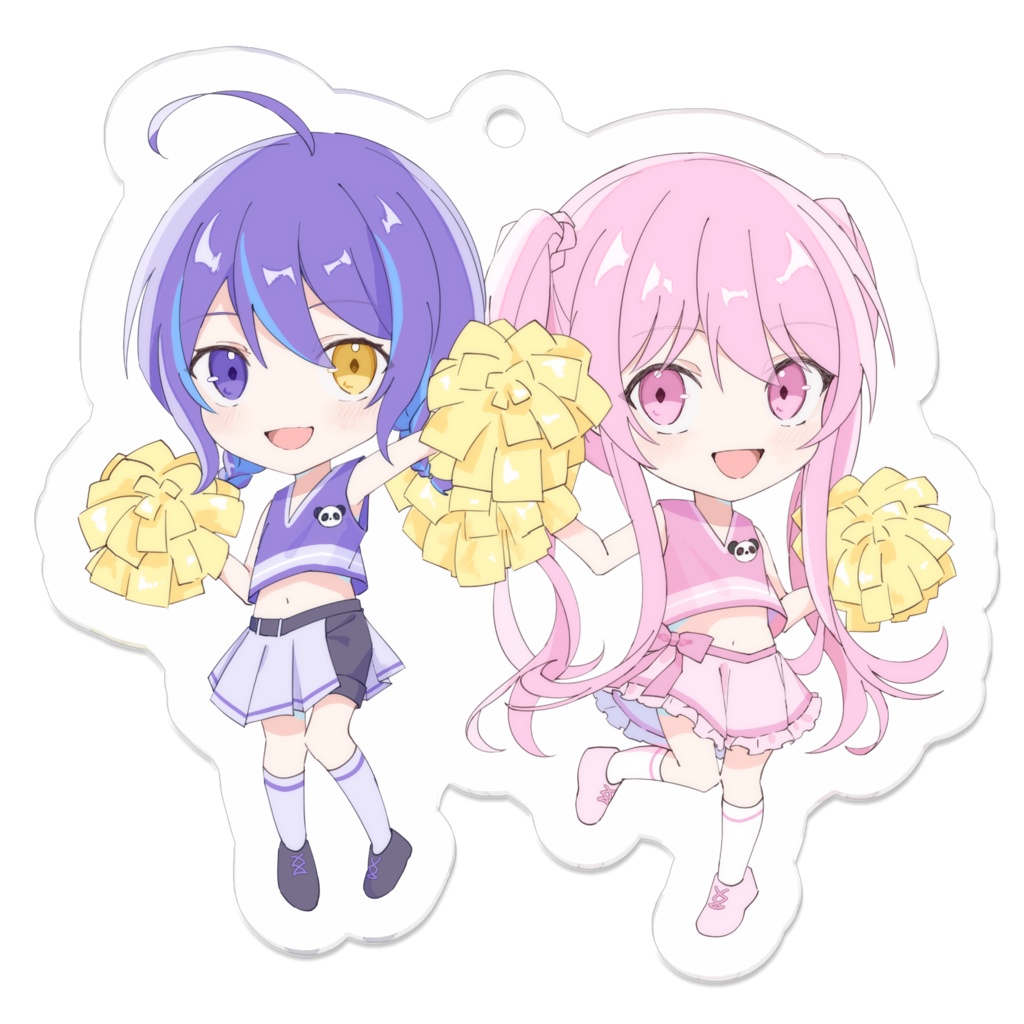 チアアクリルキーホルダー