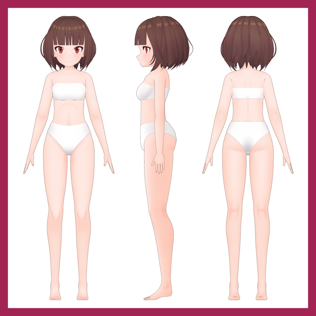 [Original 3d][VRC][VRM]-Wine - 3duckmodel - 4/4
