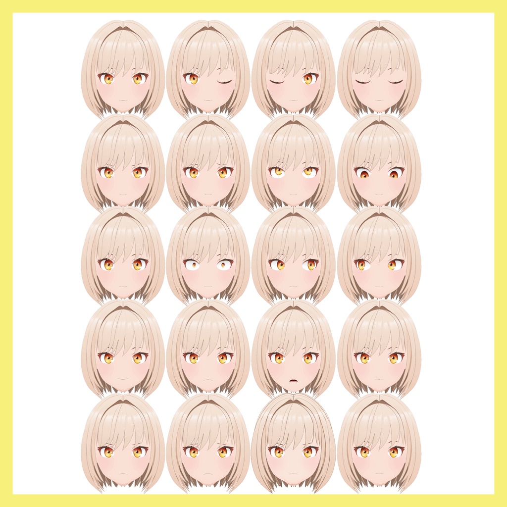 [Original 3d][VRC][VRM]-Tanpopo - 3duckmodel - 3/3