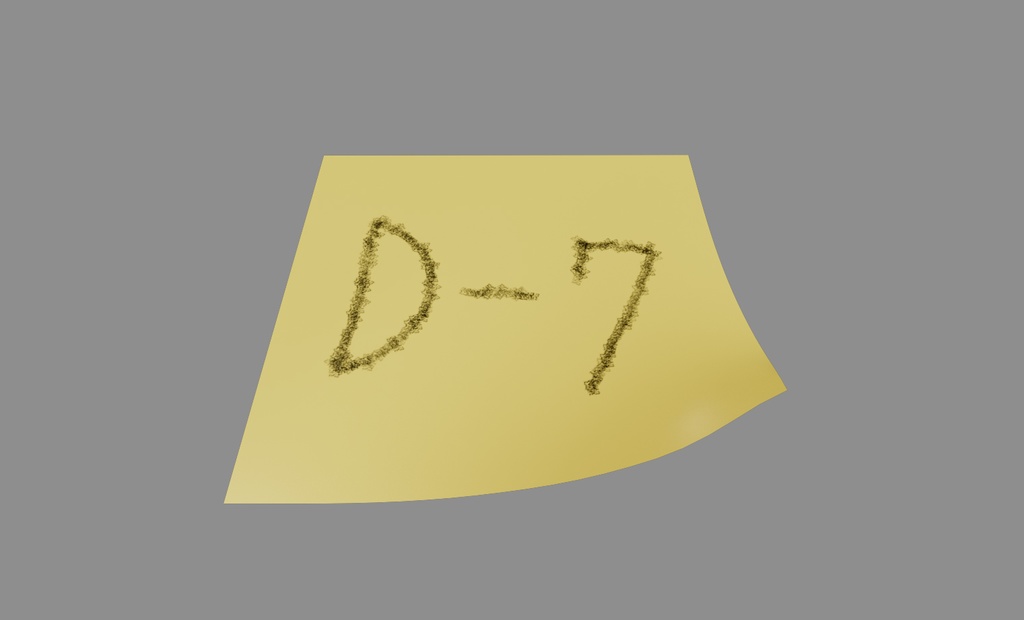 Eraser(消しゴム), Pencil(鉛筆), Post-it(ポストイット)