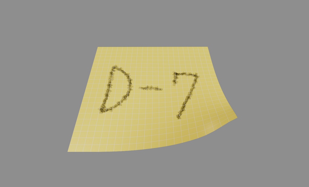 Eraser(消しゴム), Pencil(鉛筆), Post-it(ポストイット)