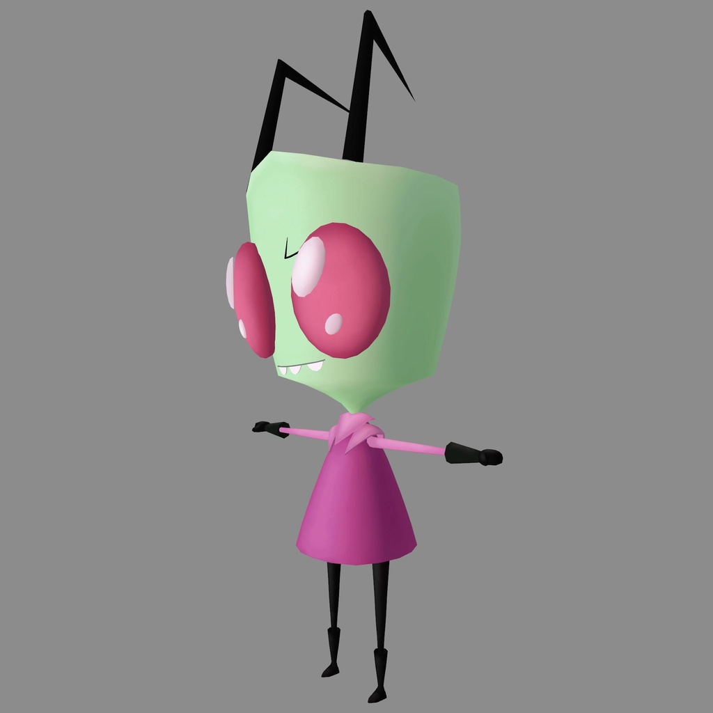 [VRC] - Invader Zim,우주스파이 짐 - 3duckmodel - 7/7