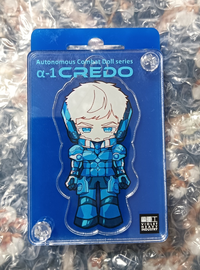 ブリスターパック風アクリルキーホルダー(単品)
