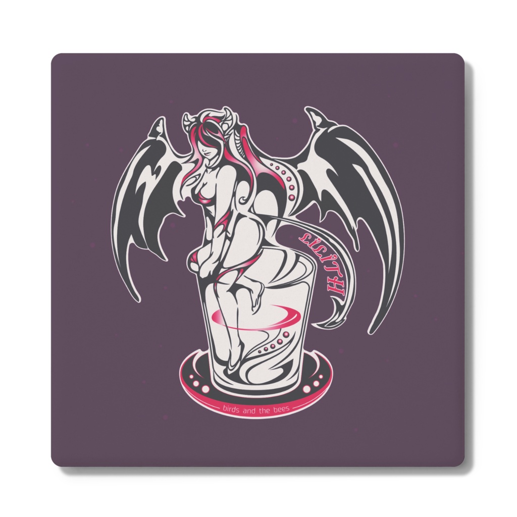 コースター ロゴデザイン 【サキュバス酒場LILITH】