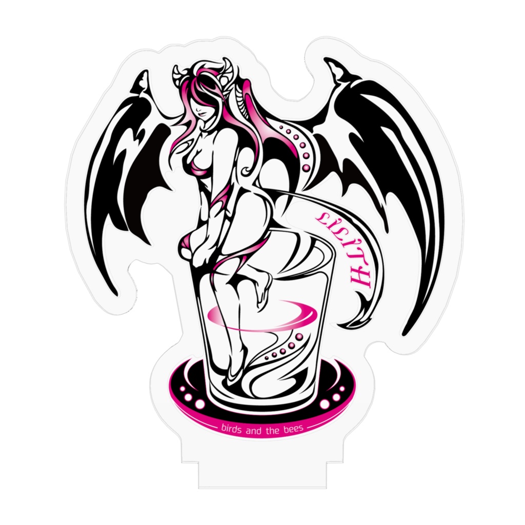 アクリルフィギュア ロゴデザイン 【サキュバス酒場LILITH】