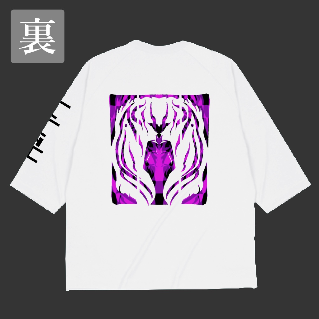 ラグラン七分袖Tシャツ【サキュバス酒場LILITH】