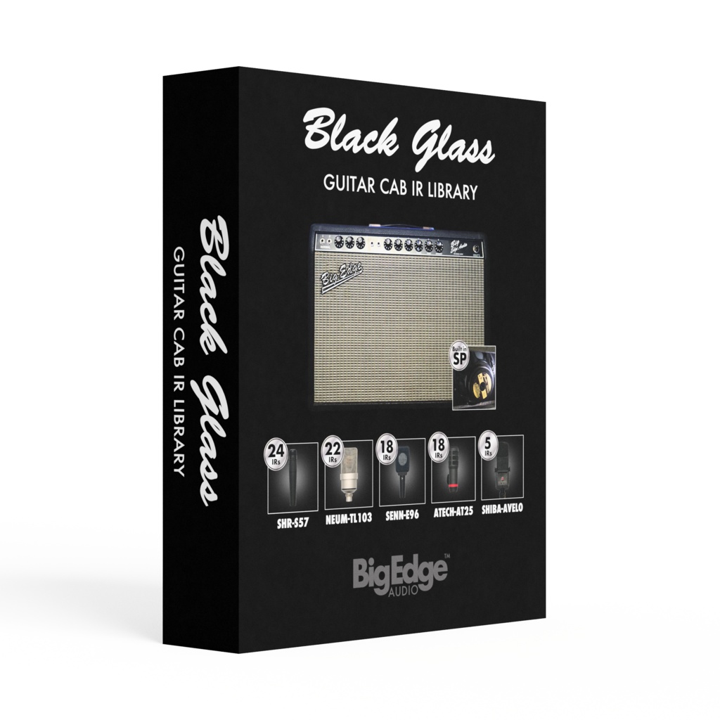 BLACK GLASS GUITAR CAB IR LIBRARY