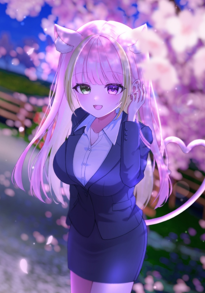 🍼天癒みるく4周年記念ボイスドラマ＆直筆サイン入りクリアポストカード🍼～桜降る頃、君と～