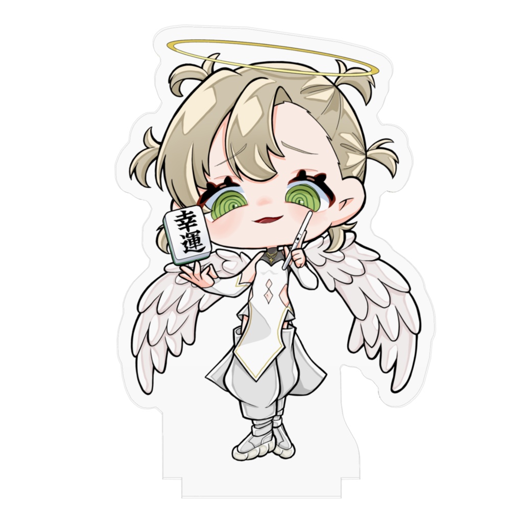 幸運天使♡雀士ぐるりアクリルスタンド【通常商品】