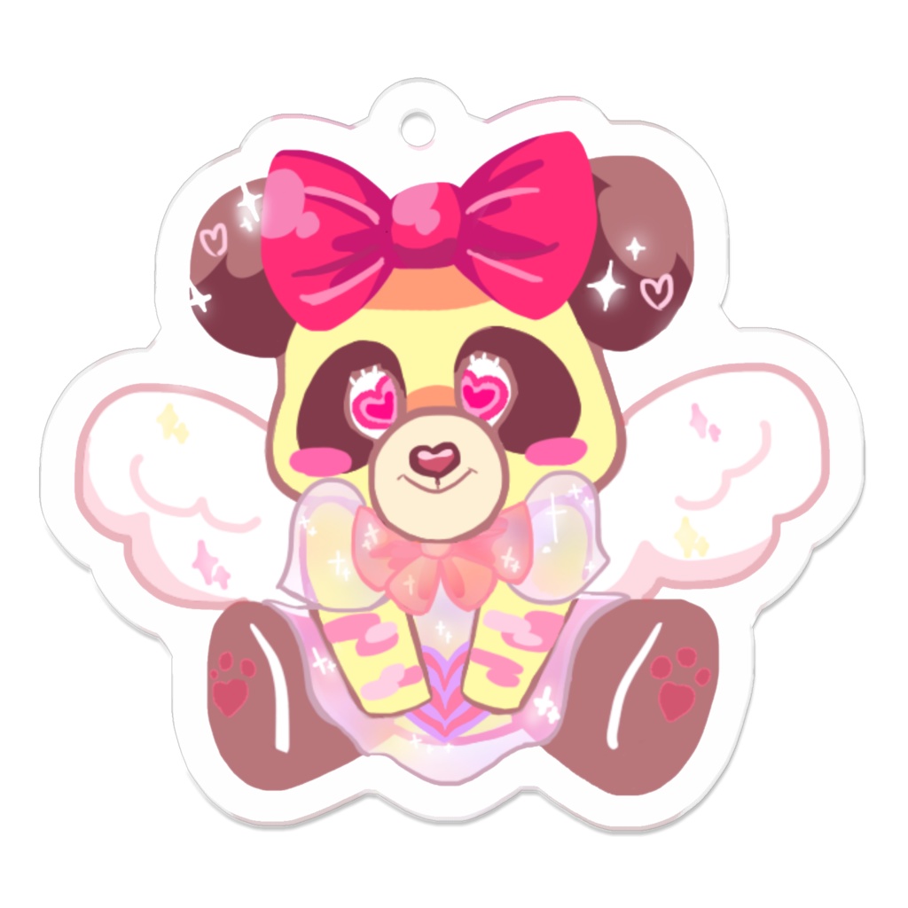 SWEETY PANDA アクリルキーホルダー