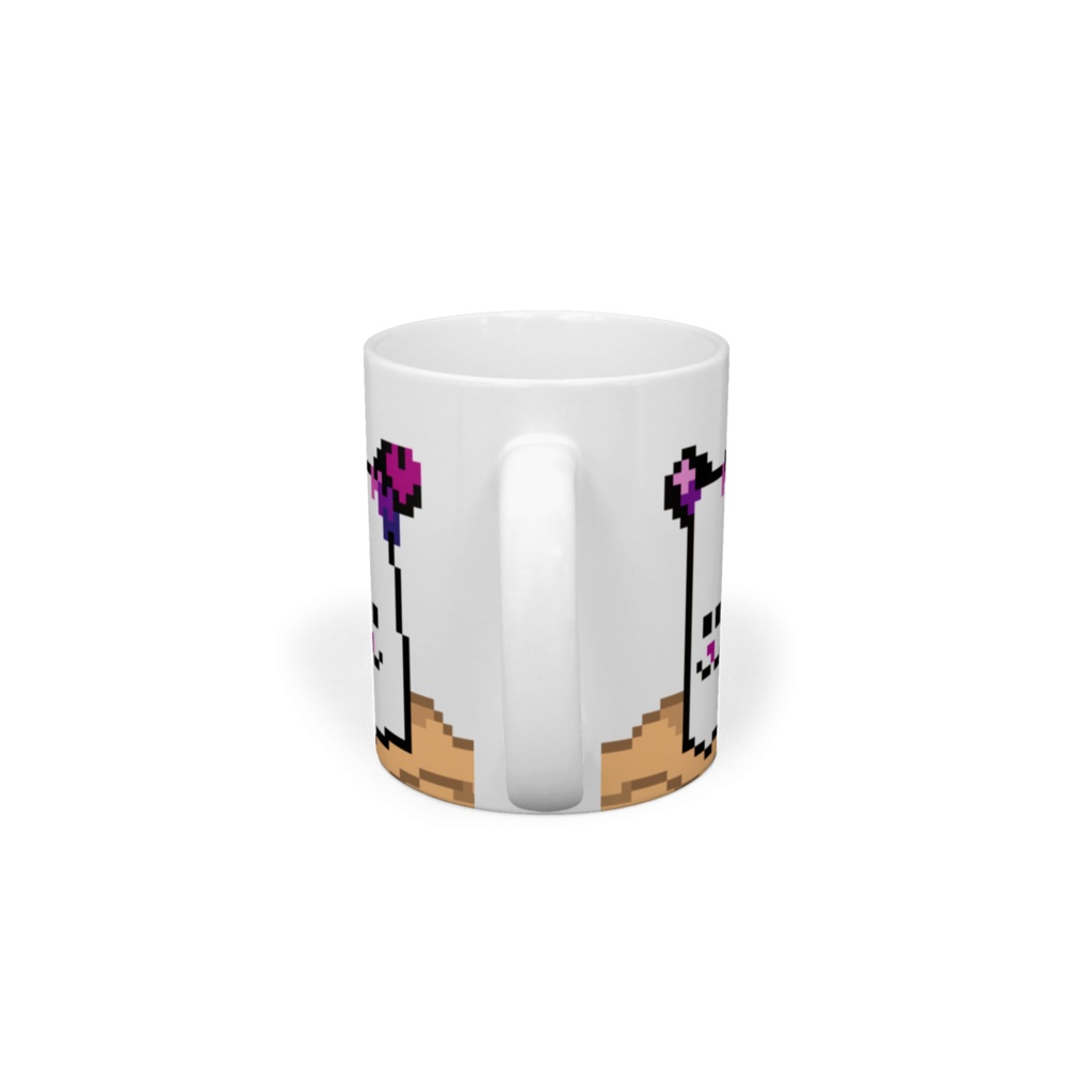 四方八方ベリマチョパンダ マグカップ