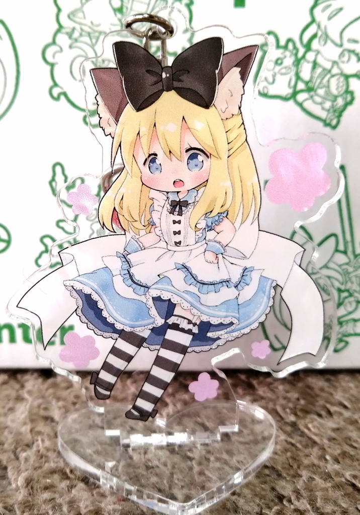 アリスのアクリルフィギュア