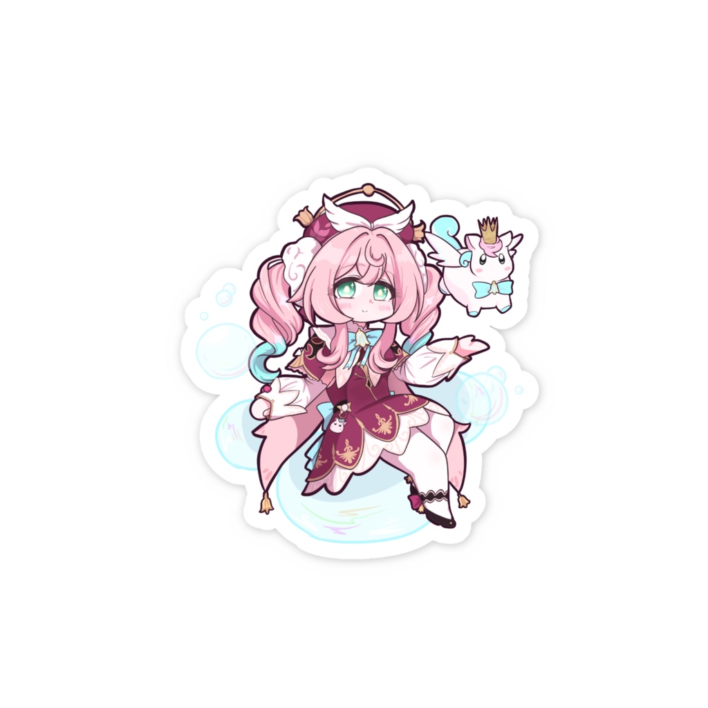 スマホステッカーたん