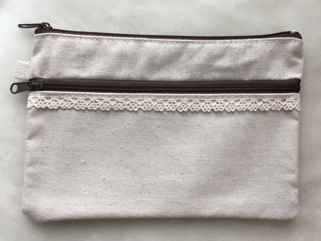 ジャックフロスト・アイロンプリント平ポーチ