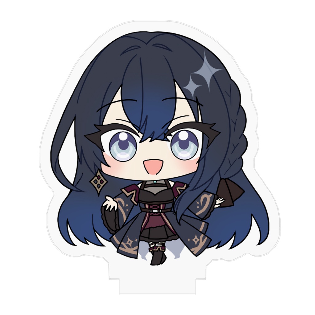 【デビュー&キービジュアル公開記念グッズ】ミニキャラアクスタ