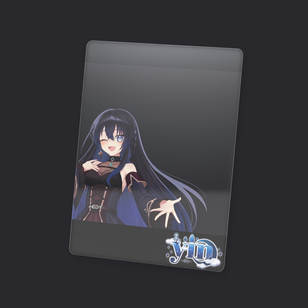 【デビュー&キービジュアル公開記念グッズ】クリアカード