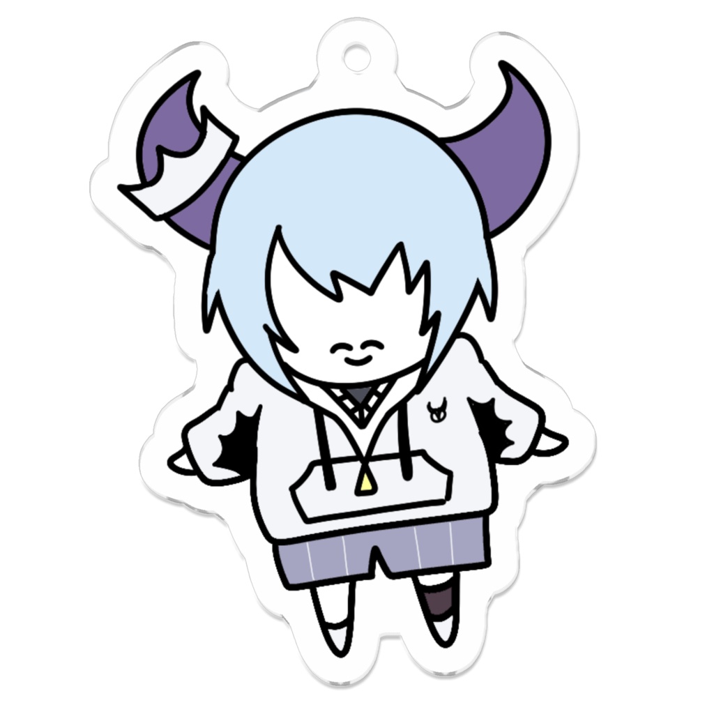 【柚木つばめイラスト】ゆるにあくん