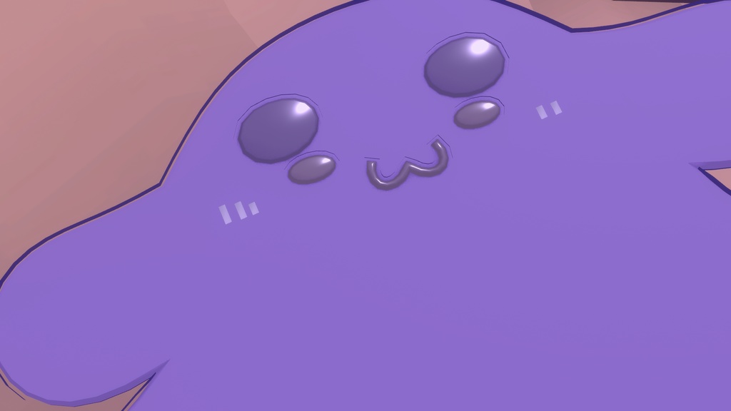 【VRCアイテム】うさぎクラゲ(大山チロル)小物【無料】