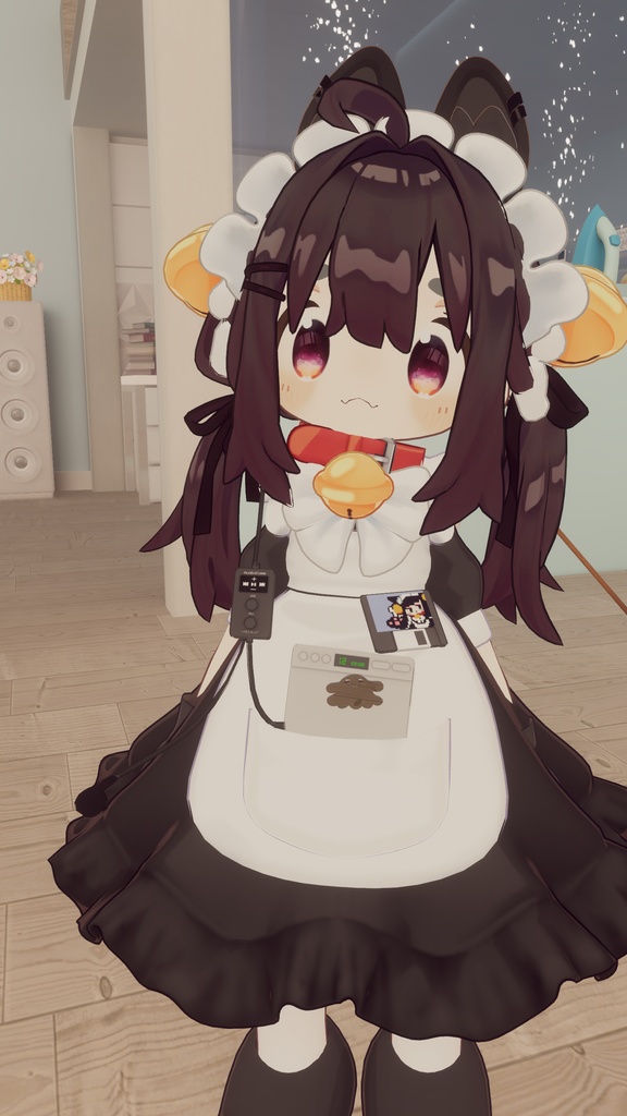 【VRCアイテム】うさぎクラゲ(大山チロル)小物【無料】