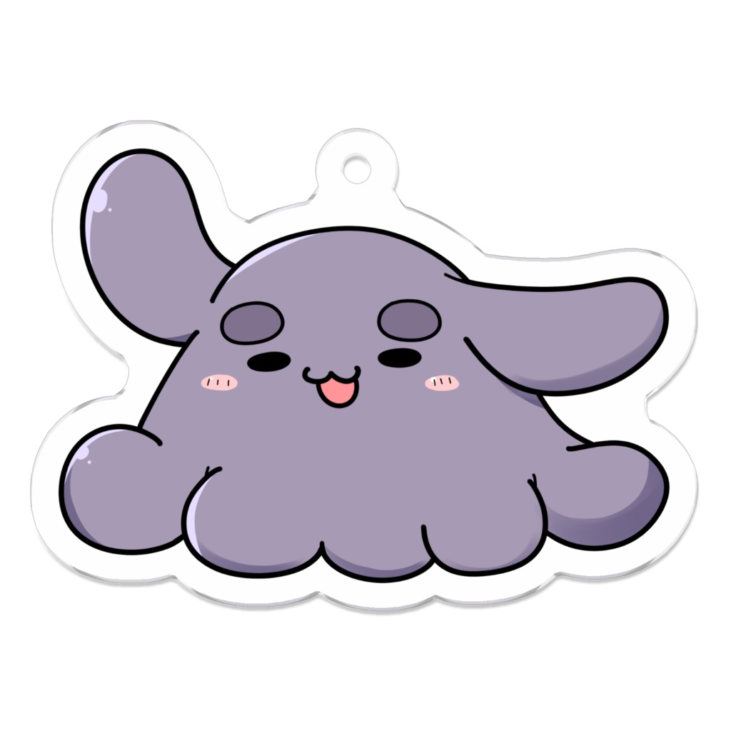 【2025】うさぎクラゲアクリルキーホルダー